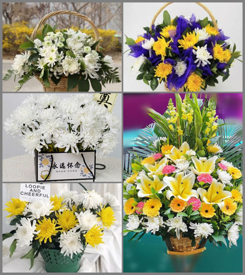 广东广州市花都区花山镇红群村白事提篮配送